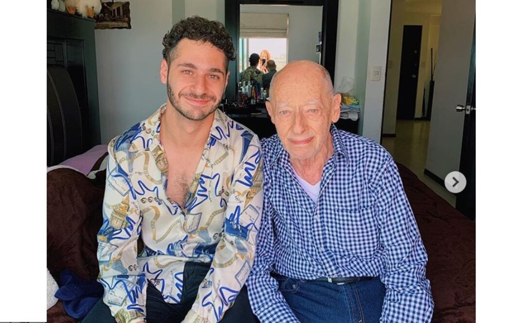 Debryanshow y su papá Raúl Hoffman. Foto: Captura Instagram Debryanshow