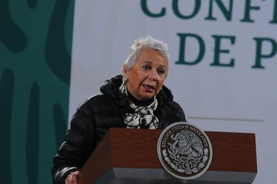 Justifica Sánchez Cordero función de siervos de la 4T en vacunación