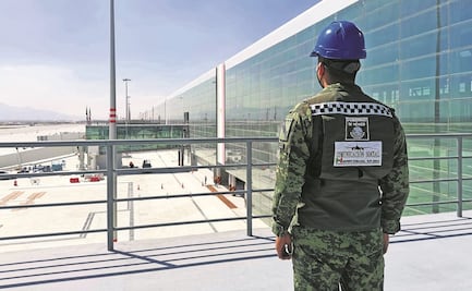 Obras del aeropuerto Felipe Ángeles, con un avance del 83%