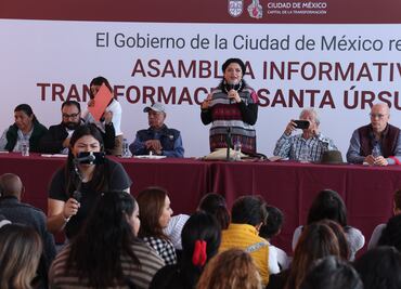 Mundial 2026: Autoridades del Gobierno de CDMX se reúnen con vecinos de Santa Úrsula Coapa; analizan 12 obras de infraestructura