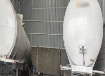 Aseguran 39 mil litros de combustible dentro de inmueble en Guanajuato; incautan autotanques y mangueras