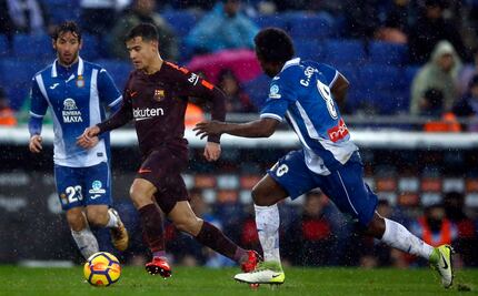 Barcelona empata con el Espanyol