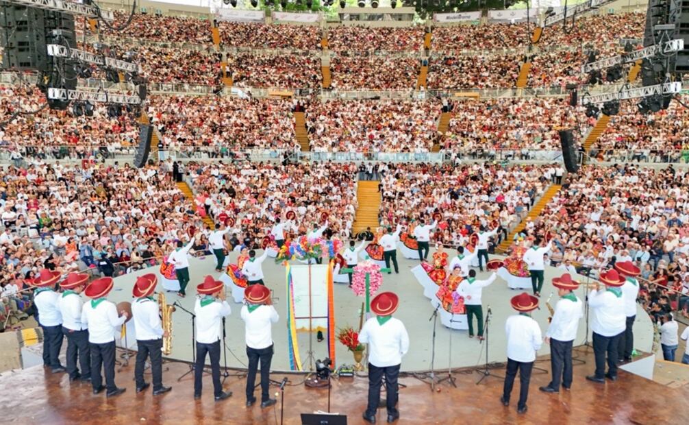 Espectáculo de la última emisión de los Lunes del Cerro 2026. Foto: Especial