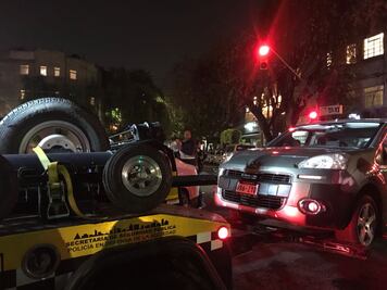 Sancionan a 110 taxis y autos de apps tras operativo en CDMX