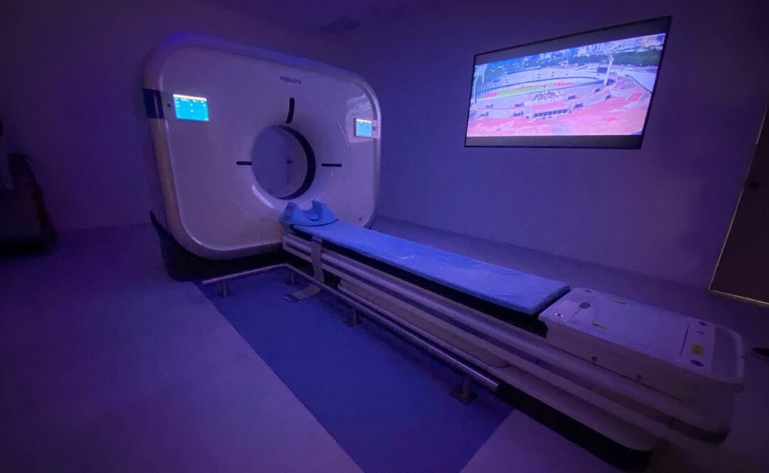 Tomógrafo de Xoco. Foto: Especial