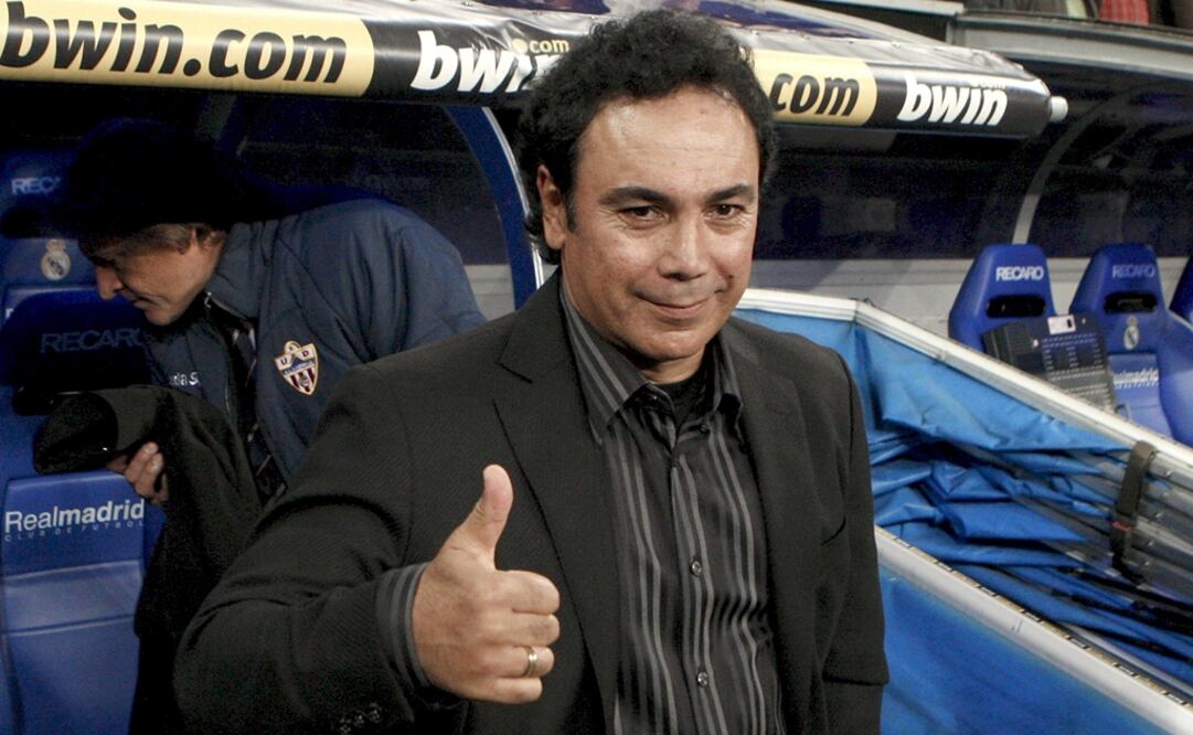 Hugo es su etapa como entrenador del Almería, 2009. Foto: EFE