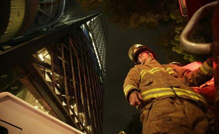 Controlan conato de incendio en Torre Bancomer