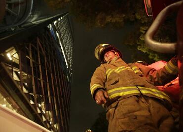 Controlan conato de incendio en Torre Bancomer