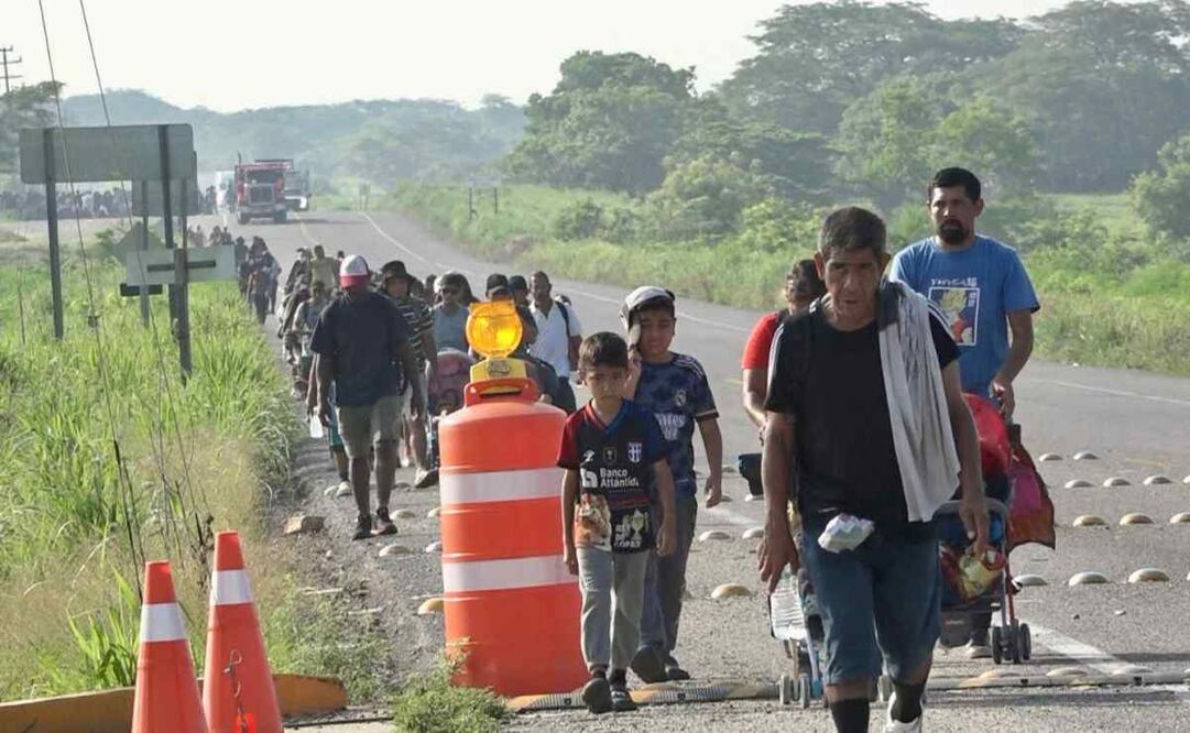 Personal médico y de enfermería del Instituto Nacional de Migración (INM), comenzaron a brindar las primeras consultas a mujeres embarazadas y a menores de edad que presentan cuadros febriles y diarreicos. Foto: Rusvel Rasgado/ EL UNIVERSAL