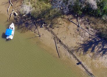 Hallan posibles restos del "Clotilda", último barco negrero de EU