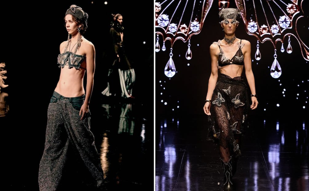 Mariposas y brillo "estelar" predominan en los diseños. Foto: Cortesía Intermoda