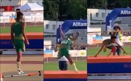 El espectacular salto de un atleta paralímpico