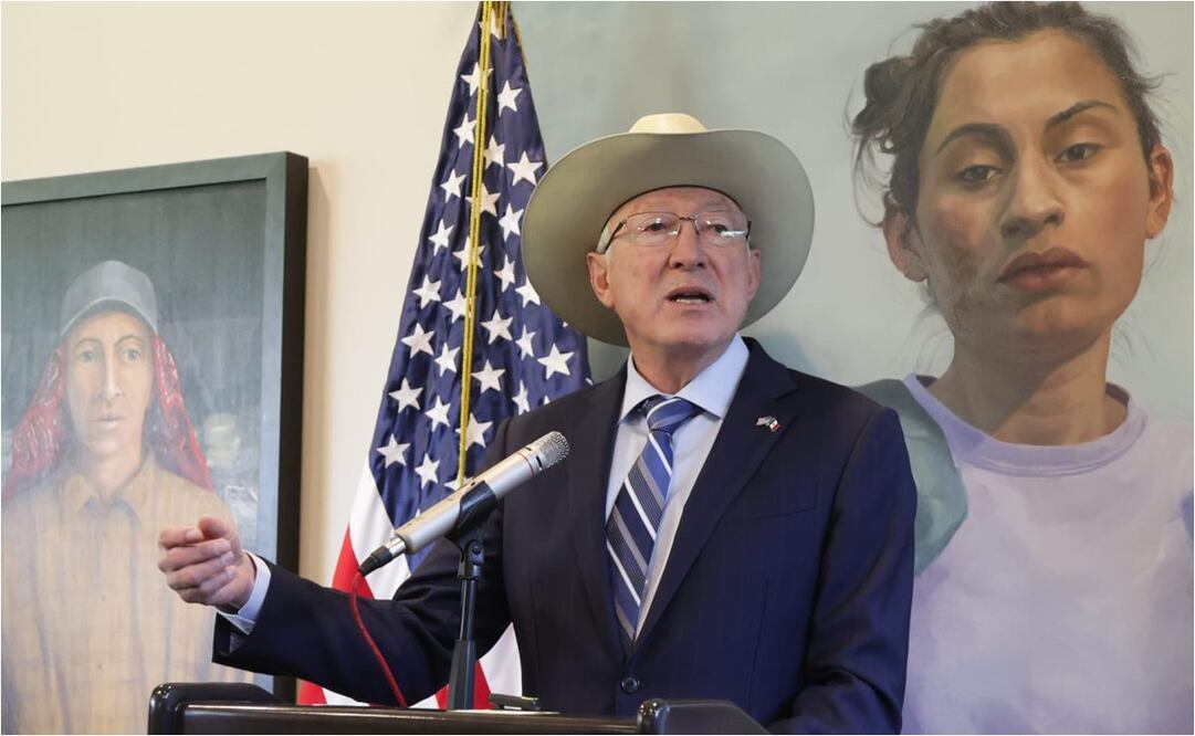 Ken Salazar, embajador de Estados Unidos en México. Foto: Carlos Mejía/EL UNIVERSAL
