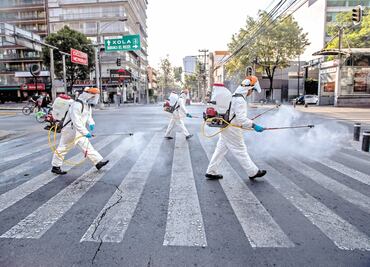 CDMX gasta 1.5 mdp al día por sanitización