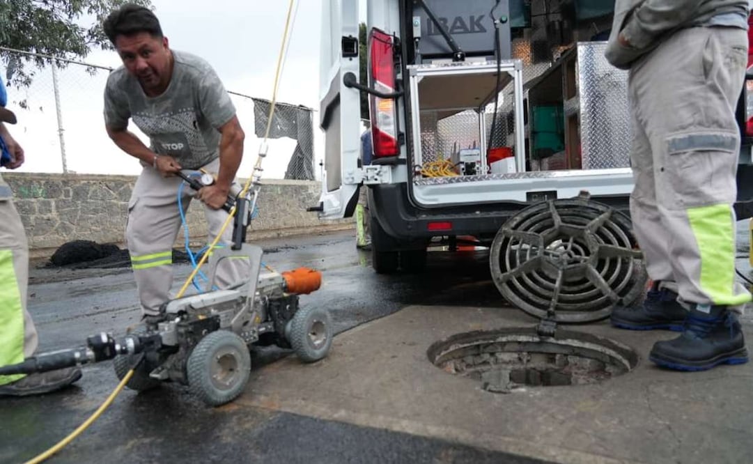 Concluyen trabajos de sustitución de tubería en Circuito Estadio Azteca; rehabilitación extenderá vida útil por otros 50 años. Foto: Especiales.