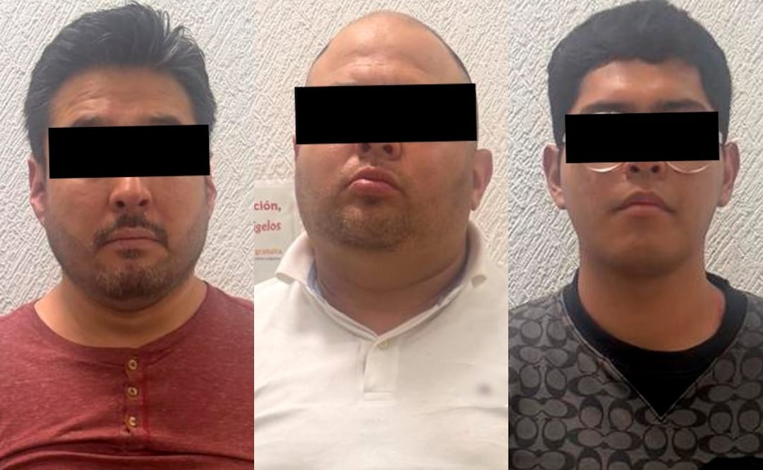 Detienen a tres hombres con un arma de fuego. Fotos: especiales