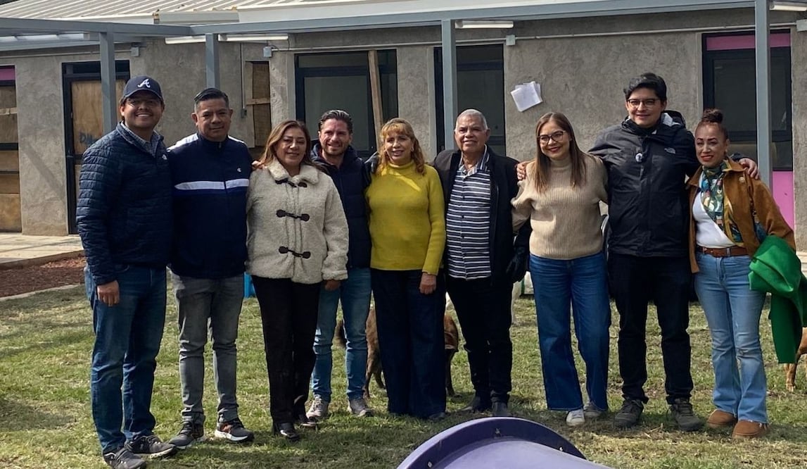 Diputados supervisan albergue de perros rescatados en la GAM; anuncian campañas de adopción. Foto: Omar Díaz