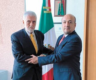 Envía SRE a representante de México en Bolivia