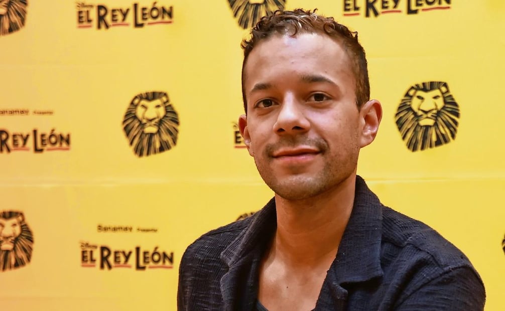 Pierre Louis interpreta a Simba; “me sirvió ser parte del ensamble, conocer qué es lo que va formando cada pieza de esta obra”, dijo. (20/03/2025) Fotos: Fernanda Rojas | El Universal | Ocesa