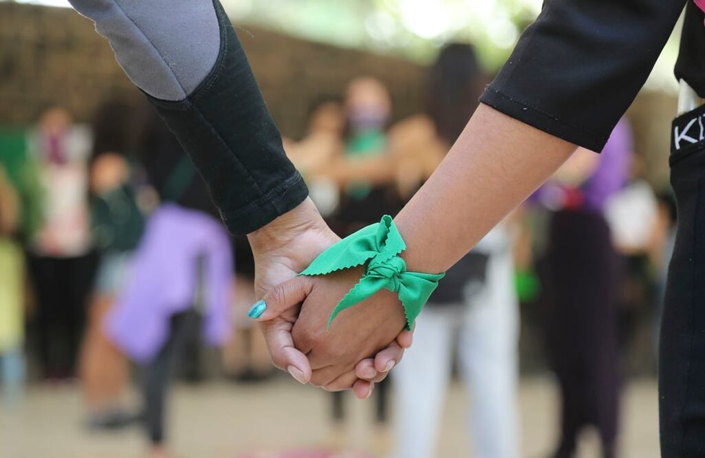 A las 13:00 horas las colectivas a favor del aborto se concentrará en el parque Vicente Guerrero, frente a la Ciudad Universitaria de la UAEMex. FOTO: Archivo/EL UNIVERSAL/