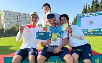 El equipo mexicano de tiro con arco clasifica a los Juegos Olímpicos de París 2024