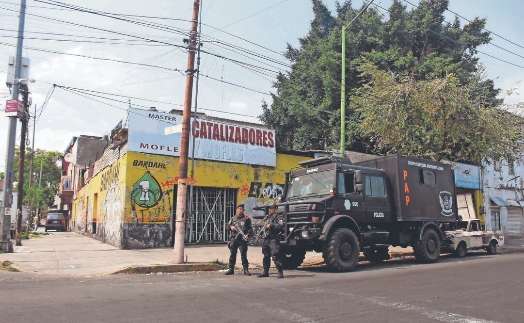 La SSC y la fiscalía capitalina tienen ubicados e identificados a diferentes grupos criminales que operan en la CDMX y han emprendido operativos. ARCHIVO EL UNIVERSAL