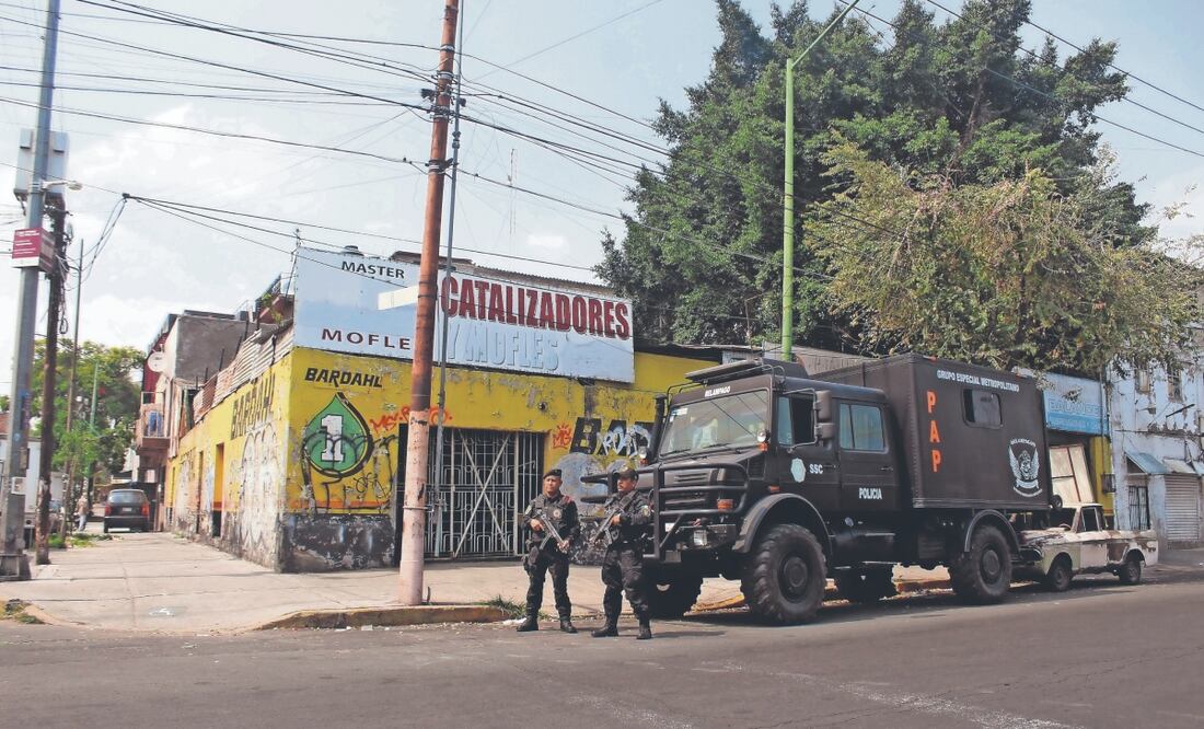 La SSC y la fiscalía capitalina tienen ubicados e identificados a diferentes grupos criminales que operan en la CDMX y han emprendido operativos. ARCHIVO EL UNIVERSAL