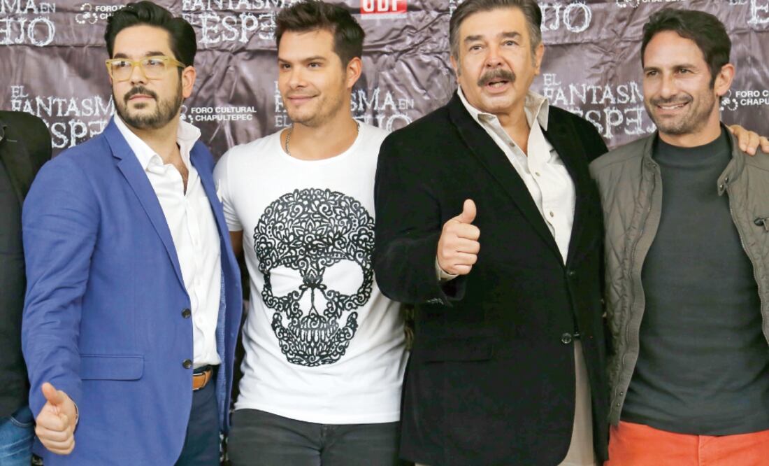 Pedro Ortiz, Brandon Peniche, Jorge Ortiz de Pinedo y Pablo Valentin. FOTO: AGUSTÍN SALINAS. EL UNIVERSAL