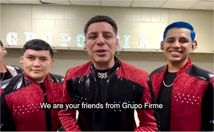 Grupo Firme reaparece ante las críticas e invita al Monday Night de la NFL