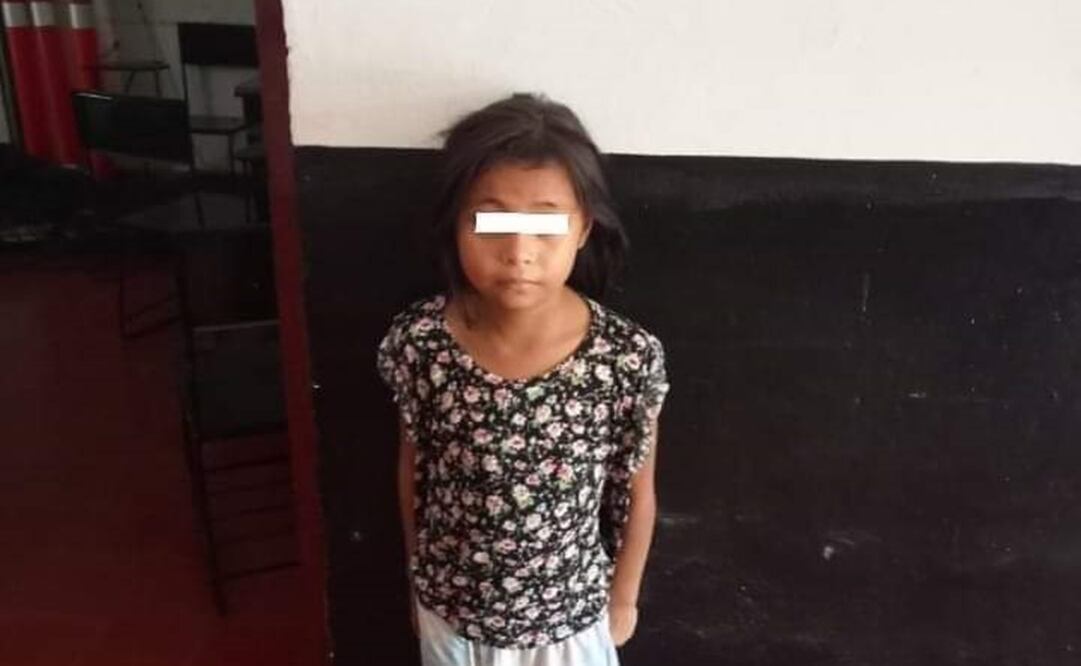 Madre abandona a su hija en calles del municipio de Umán. Foto: especial