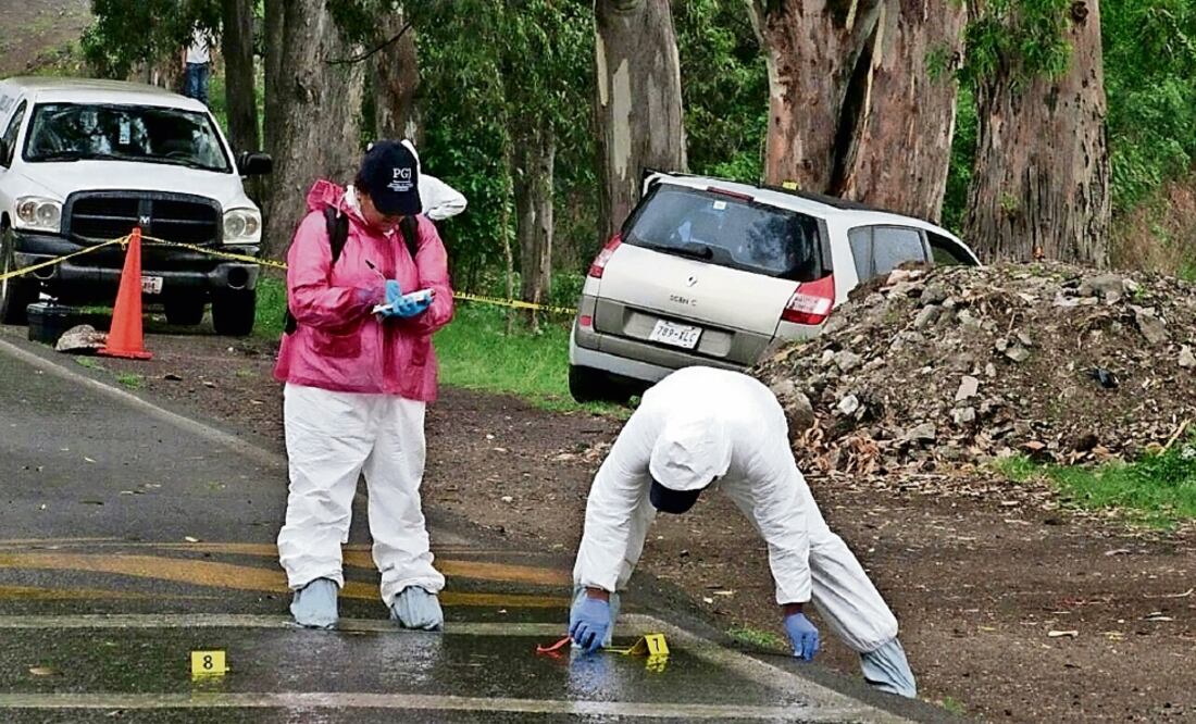 Asociación Delictiva asegura que 5 mil 413 de los homicidios en el país están relacionados con el crimen organizado (ARCHIVO EL UNIVERSAL)