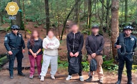 Rescatan a cuatro estudiantes extraviados en Los Dinamos; se perdieron durante una caminata en Cuarto Dínamo