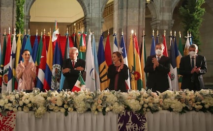 AMLO ofrece cena en Palacio Nacional a presidentes que asisten a la Celac