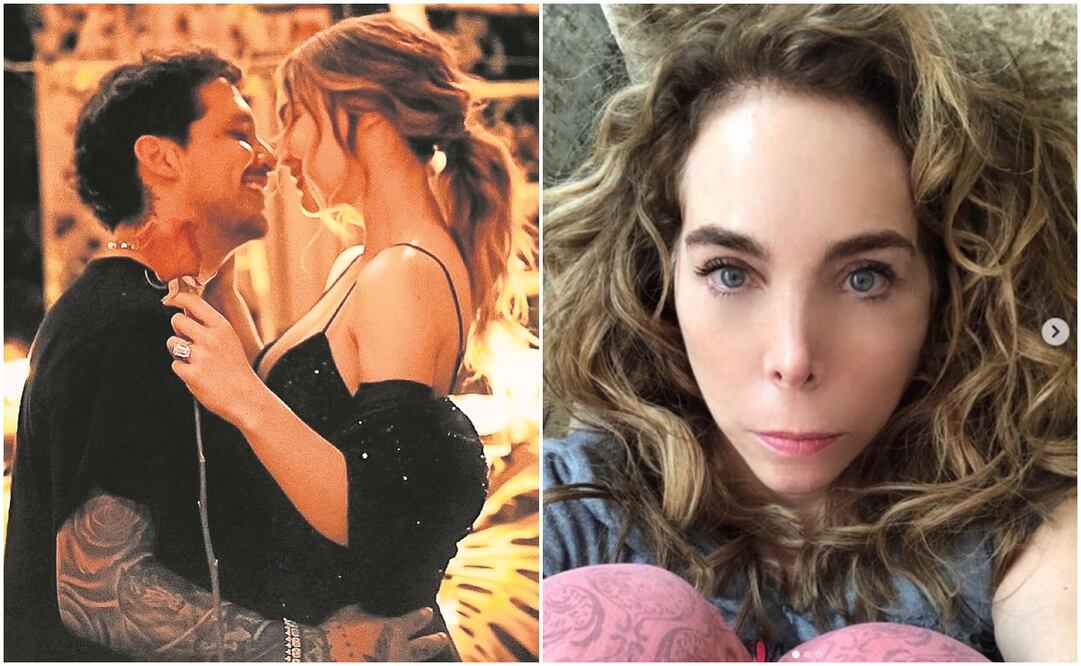 Christian Nodal, Belinda y Belinda Schull. Foto: Captura Instagram