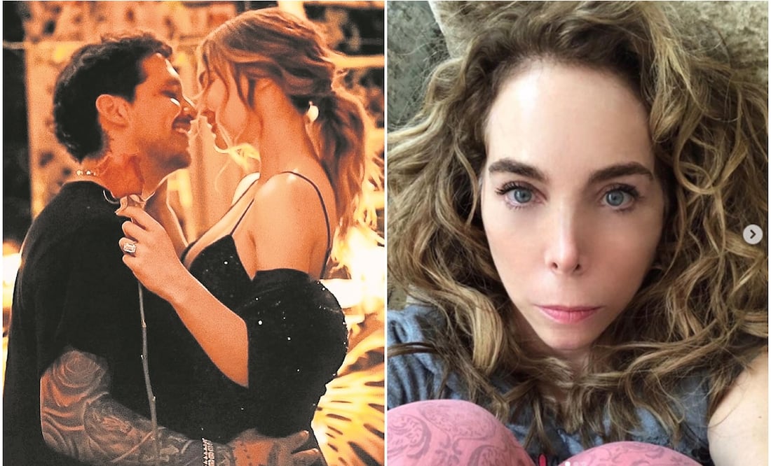 Christian Nodal, Belinda y Belinda Schull. Foto: Captura Instagram