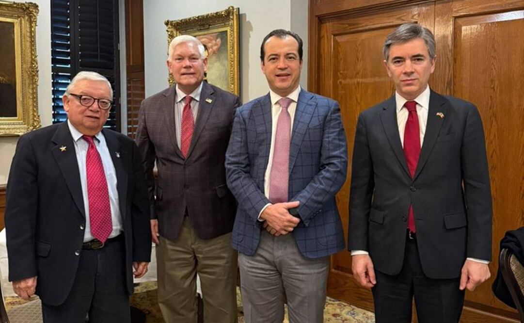 El subsecretario de Comercio Exterior, Luis Rosendo Gutiérrez, visitó Washington DC, para reunirse con congresistas, empresarios, asociaciones del sector privado y embajadores. Foto: X @SE_mx