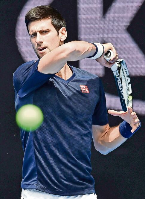 El número uno del mundo se ha coronado cinco veces en Melbourne (JULIAN SMITH. EFE)