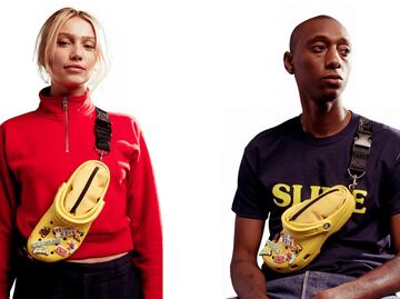 Lanzan cangureras en forma de Crocs y se vuelven virales