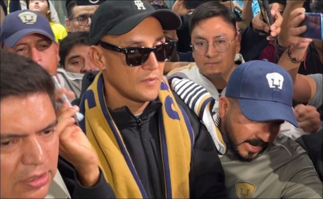 Keylor Navas regresa a la Ciudad de México para ser jugador de Pumas / Foto: Miguel Flores - EL UNIVERSAL