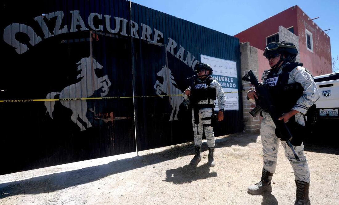 Rancho Izaguirre en Teuchitlán, Jalisco. Foto: AFP