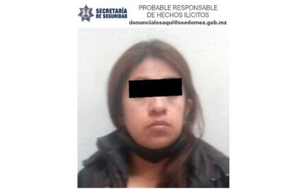 Detienen a una mujer por el posible robo a una tienda de aparatos electrónicos en Naucalpan