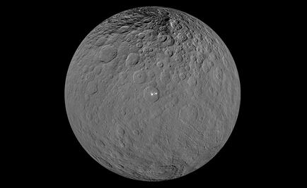 Detectan volcanes de hielo en el planeta Ceres