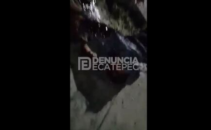 Golpean y graban a presunto asaltante en Ecatepec