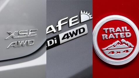 Diferencias ente AWD, 4WD y 4X4
