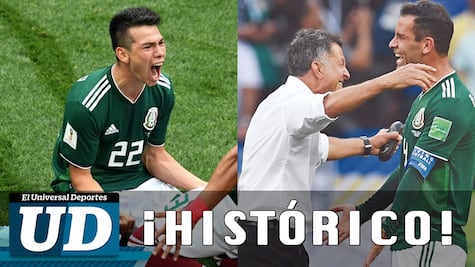 La FIFA revive el triunfo de México ante Alemania en Rusia