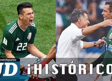 La FIFA revive el triunfo de México ante Alemania en Rusia
