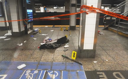 Hombre que atacó con machete a personas en metro de Nueva York decía ser "Lucifer"; cometió un "acto aleatorio de violencia"