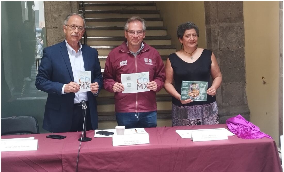 La Secretaría de Turismo, la Autoridad del Centro Histórico y el Fideicomiso Centro Histórico, crearon corredores turísticos del Centro Histórico de la CDMX. Foto: Especial