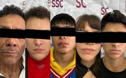 Caen integrantes del grupo delictivo "La Pepa" en Iztapalapa, están ligados al narcomenudeo y extorsión de comerciantes en Central de Abasto