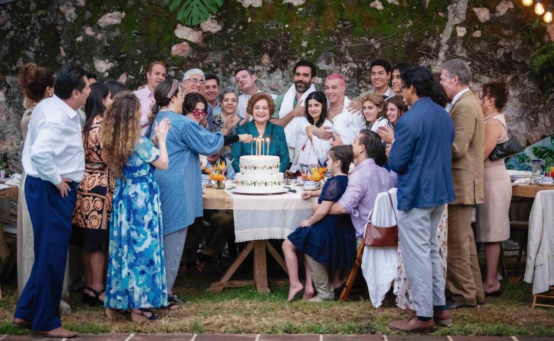 Adriana Barraza protagoniza Una familia complicada, serie que combina humor y drama. Actúa también Marcus Ornellas. Foto: VIX